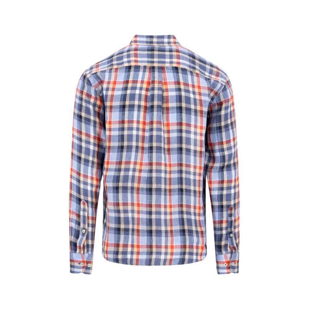 Fynch-Hatton Linen Check Shirt